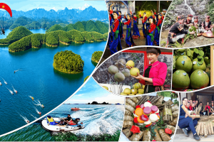 Bưởi Đại Minh kết nối hành trình khám phá hồ Thác Bà