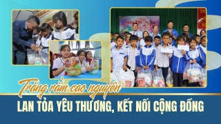  Tạp chí Thương hiệu và Công luận tổ chức “Trăng rằm cao nguyên” cho trẻ em xã Bảo Lâm 3