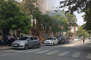Vụ nổ bốt điện ở Hà Đông: Do sự cố tràn dầu