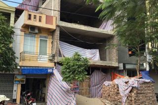Hải Phòng: Bị đình chỉ thi công, vẫn tiếp tục xây dựng thách thức pháp luật?