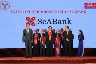 SeaBank lần thứ 8 liên tiếp nhận giải thưởng "Thương hiệu mạnh Việt Nam"