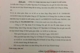 Kia Hà Đông nợ kéo dài Thaco Trường Hải và khách hàng