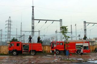 Thông tin về vụ hỏa hoạn tại trạm biến áp 110kV Yên Bình 2, Thái Nguyên