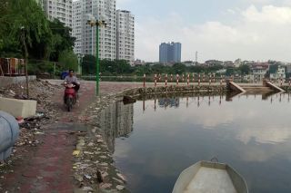 Quận Thanh Xuân (Hà Nội): Nhiều bất cập tại Dự án cải tạo hồ Đầm Hồng
