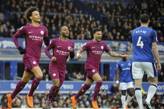 Everton 1-3 Man City: Thiên đường cách một bước chân