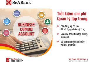 SeaBank triển khai gói tài khoản combo accout tiện ích dành cho doanh nghiệp