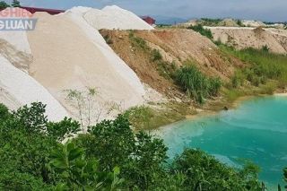 Công ty CP Thanh Nhàn (Phú Thọ): Tập kết, chế biến khoáng sản gây ô nhiễm môi trường