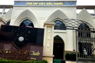Cận cảnh dự án Sân tập golf “mọc” trên đất quy hoạch xây công viên tại Bắc Giang
