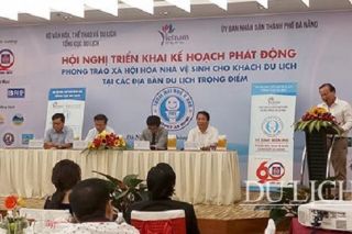 Lễ phát động phong trào xã hội hóa nhà vệ sinh cho khách du lịch tại các địa bàn du lịch trọng điểm