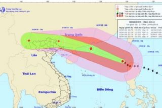Thủ tướng Chính phủ ban hành Công điện ứng phó siêu bão Mangkhut