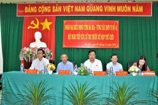 Ngày làm việc thứ 2 của đoàn Đại biểu HĐND tỉnh BR-VT với cử tri thành phố Bà Rịa