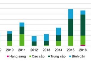Sản phẩm trung cấp tiếp tục chiếm lĩnh thị trường BĐS năm 2019