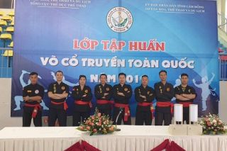 Môn phái Bình Định Gia cử 8 võ sư đi tập huấn võ cổ truyền toàn quốc tại Lâm Đồng