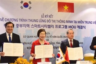 Cơ quan Hợp tác Quốc tế Hàn Quốc (KOICA): Ký kết chương trình thung lũng đô thị thông minh