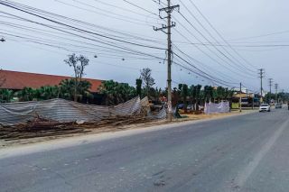 Hàng loạt công trình kiên cố ‘mọc’ trên đất TP. Hà Nội giao cho huyện Thạch Thất quản lý