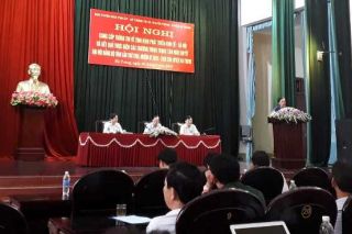 Hà Trung (Thanh Hóa): Hội nghị thông tin về tình hình phát triển kinh tế - xã hội