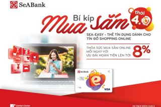 SeABank ra mắt thẻ SeA-Easy với tính năng hoàn tiền lên tới 8%