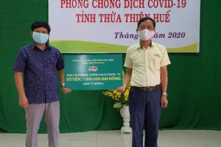 Carlsberg Việt Nam ủng hộ các tỉnh miền Trung 2 tỉ đồng, chống dịch COVID-19