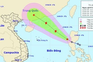 Ngày mai, áp thấp nhiệt đới vào biển Đông gây gió giật cấp 9, có khả năng thành bão