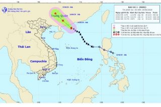 Bão số 1 gây mưa dông, cảnh báo lũ, lũ quét và sạt lở đất trên các sông