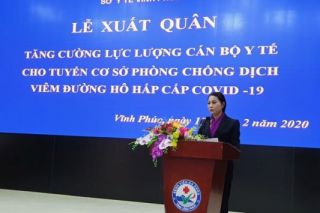 161 “đặc nhiệm Blouse” hỗ trợ Vĩnh Phúc diệt “giặc” Covid-19