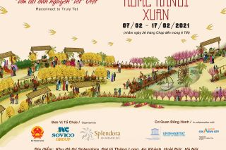 Đường hoa Home Hanoi Xuan 2021 lần đầu tiên xuất hiện tại Khu đô thị Splendora An Khánh