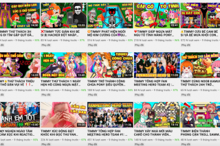 Cục Trẻ em đề nghị xóa, gỡ kênh TIMMY TV trên YouTube, Facebook