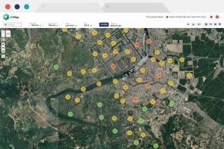 Ứng dụng công nghệ eKMap thành lập bản đồ số độ chính xác cao