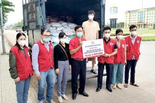 Phú Thọ: Hỗ trợ Nhân dân Bắc Giang chống dịch COVID-19