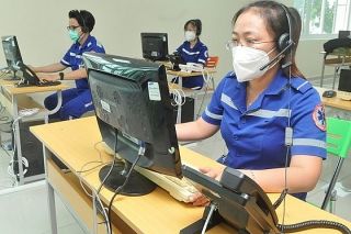 TP.HCM: Đưa vào vận hành Tổng đài cấp cứu 115 dã chiến phục vụ phòng, chống dịch Covid-19