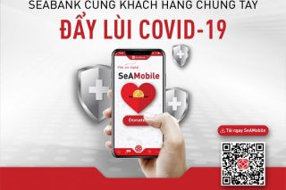 SeABank đóng góp 1.000 đồng cho mỗi giao dịch trên ngân hàng số SeAMobile/SeANet vào Quỹ vaccine phòng, chống Covid-19