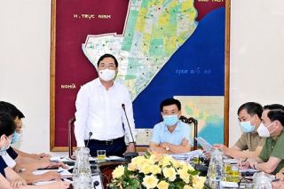 Huyện Hải Hậu (Nam Định): Thực hiện giãn cách xã hội đối với một số địa bàn vùng có dịch
