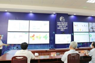 TP. HCM: Ra mắt Trung tâm Chỉ huy phòng chống dịch Covid-19 và khôi phục kinh tế quận 7