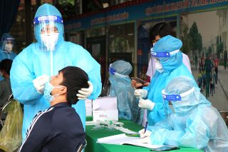 Phú Thọ phát hiện 33 ca mắc Covid-19, thiết lập 4 trạm y tế lưu động