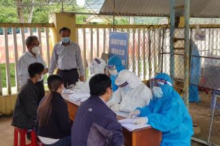 Quảng Nam: Test nhanh phát hiện nhiều ca dương tính Covid-19