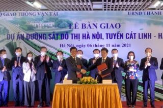 Bàn giao dự án, chính thức vận hành thương mại đường sắt Cát Linh - Hà Đông