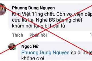 Công an huyện Nông Cống xử lý tài khoản Facebook thông tin sai sự thật về vụ việc sốc phản vệ sau khi tiêm vaccine