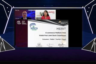 Sàn thương mại điện tử VosoConsumer đạt giải Merit cho Hạng mục Tiêu dùng - Bán lẻ và phân phối