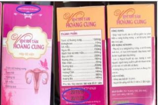 Cảnh báo người tiêu dùng không mua các sản phẩm vi phạm của Đông Nam Dược Hoàng Anh