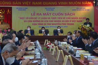 Ra mắt cuốn sách của Tổng Bí thư Nguyễn Phú Trọng