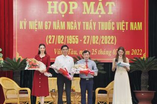 Hoa hậu Nguyễn Thúc Thùy Tiên giao lưu và tri ân Thầy thuốc Việt Nam tại Vũng Tàu
