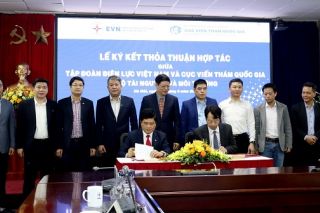 EVN và Cục Viễn thám Quốc gia ký thỏa thuận hợp tác xây dựng nền tảng dữ liệu số
