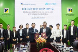 Tập đoàn Xây dựng Hòa Bình hợp tác đào tạo với Đại học Huế và Đại học Đà Nẵng