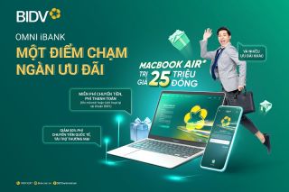 Một điểm chạm - Ngàn ưu đãi với Omni BIDV iBank