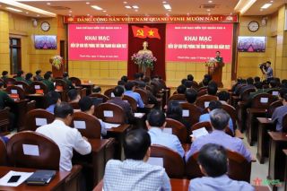 Thanh Hoá khai mạc diễn tập khu vực phòng thủ tỉnh năm 2022