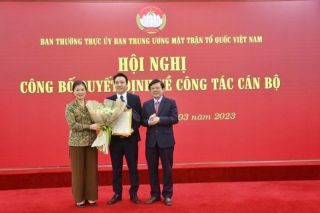Ông Nguyễn Văn Dũng được bổ nhiệm làm Phó Tổng Biên tập Tạp chí Mặt trận