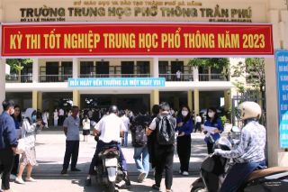 Đà Nẵng: Hơn 13.000 sĩ tử làm thủ tục thi tốt nghiệp THPT năm 2023