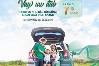 Vay vốn lãi suất hấp dẫn chỉ từ 7%/năm tại BIDV dành cho cá nhân