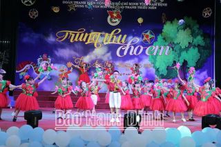 Nam Định: Tổ chức chương trình "Trung thu cho em - Lồng đèn thắp sáng ước mơ năm 2023"