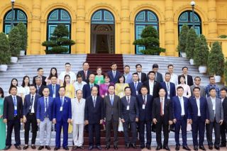 Chủ tịch nước gặp mặt Đoàn đại biểu Tổng hội Nông nghiệp và Phát triển nông thôn Việt Nam